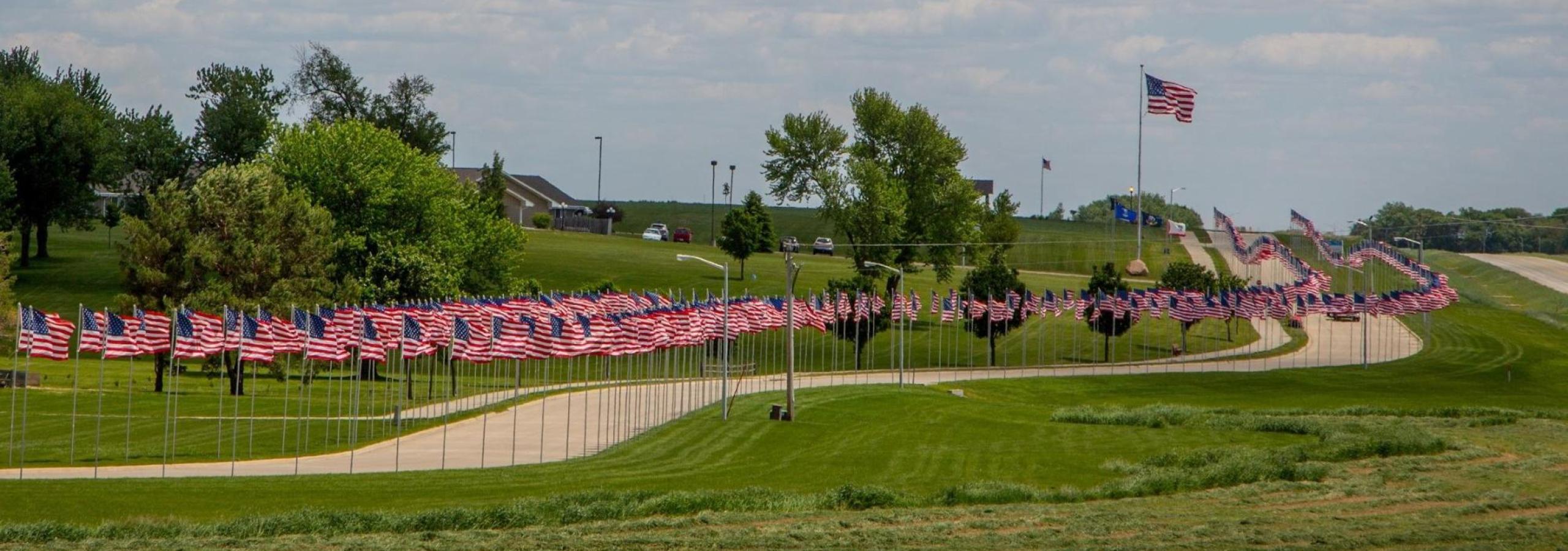 Avenue of Flags